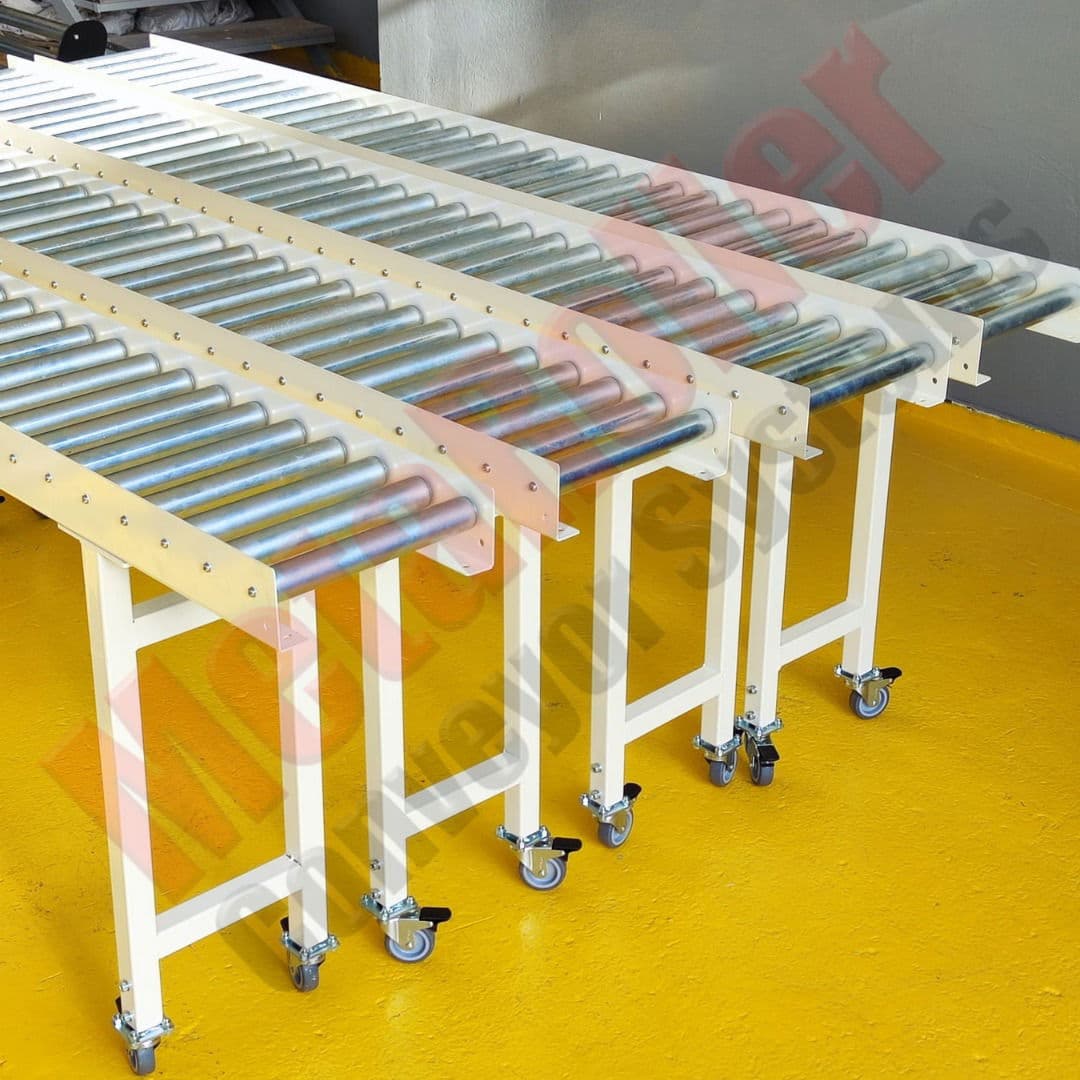 500 x 1000 mm Avare Rulolu Konveyör (Ağır Yükler İçin)