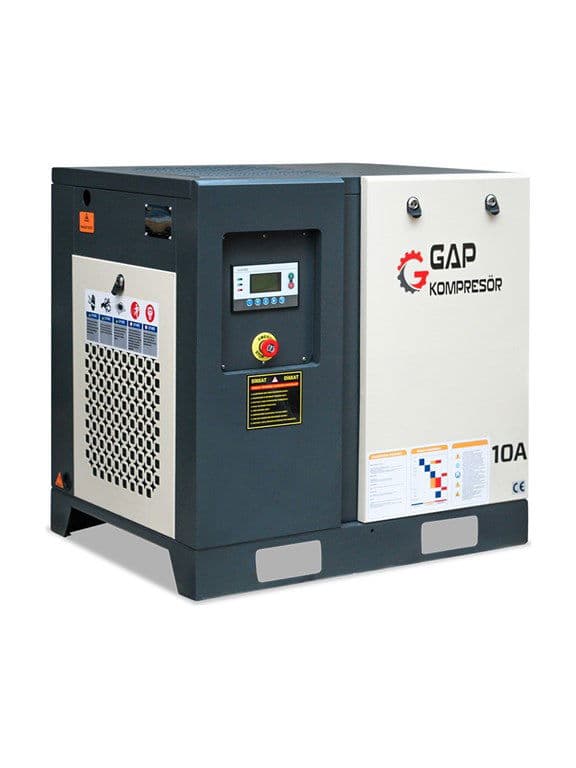 GAP Gpv10A 500 L 10 Hp Vidalı Hava Kompresör Set
