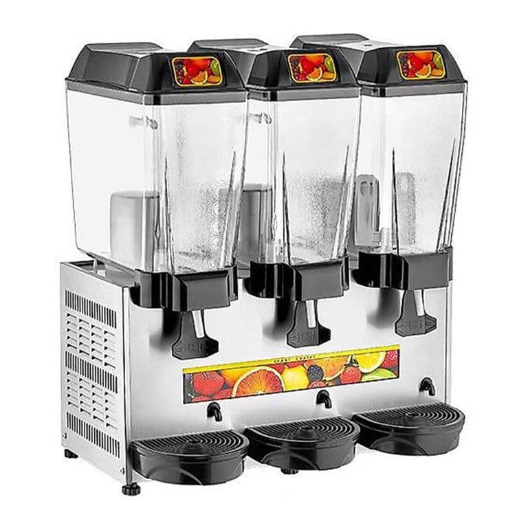 Remta ST16 3 Hazneli Şerbet Soğutucu, 20+20+20 L, Gri