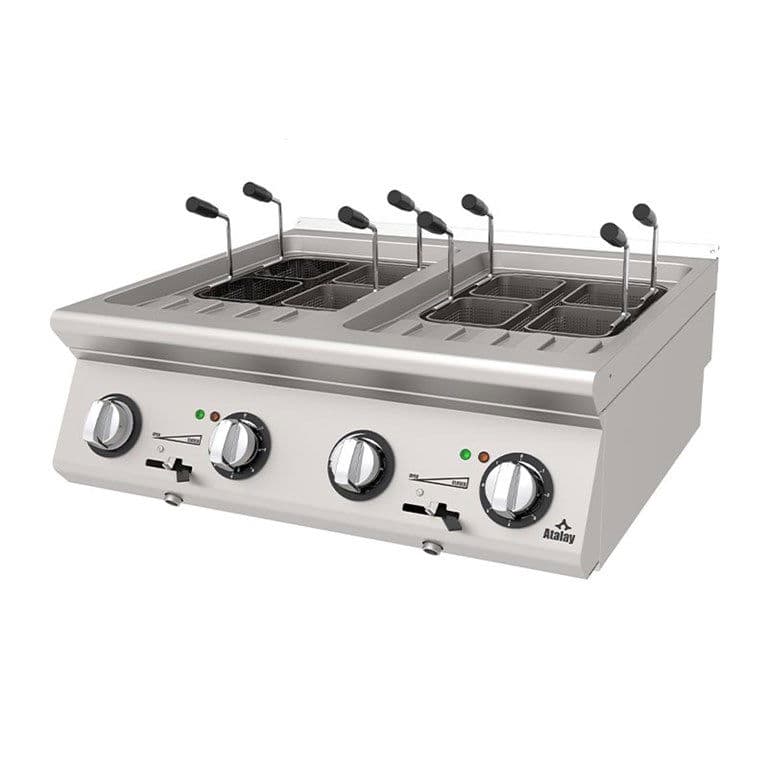 Atalay AMP-873 4+4 Sepetli Makarna Haşlama Makinesi
