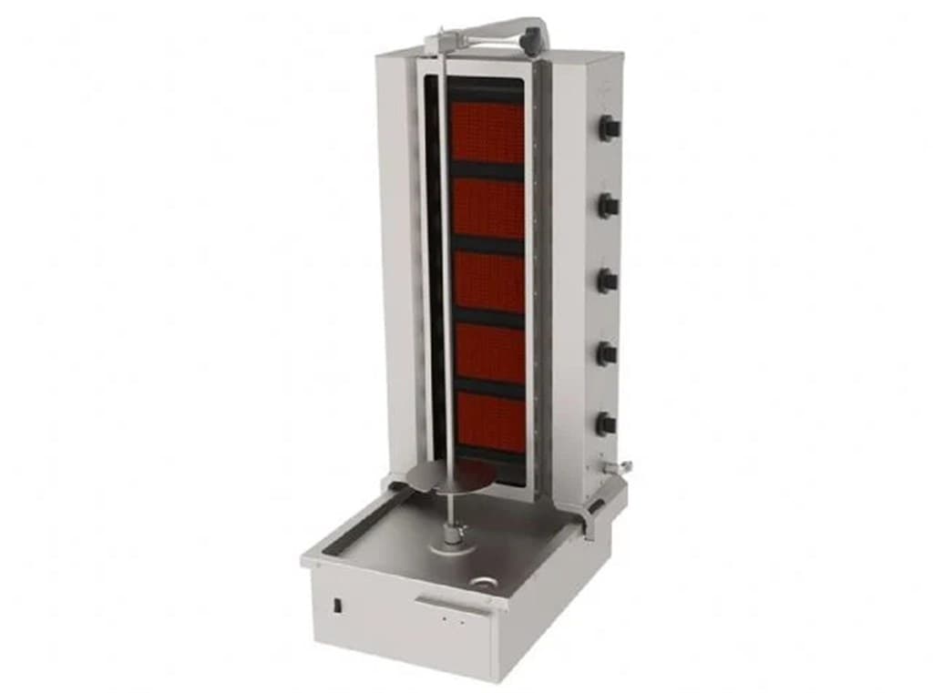 Atalay ADGC-5A Gazlı Camlı Alttan Motorlu Döner Makinesi