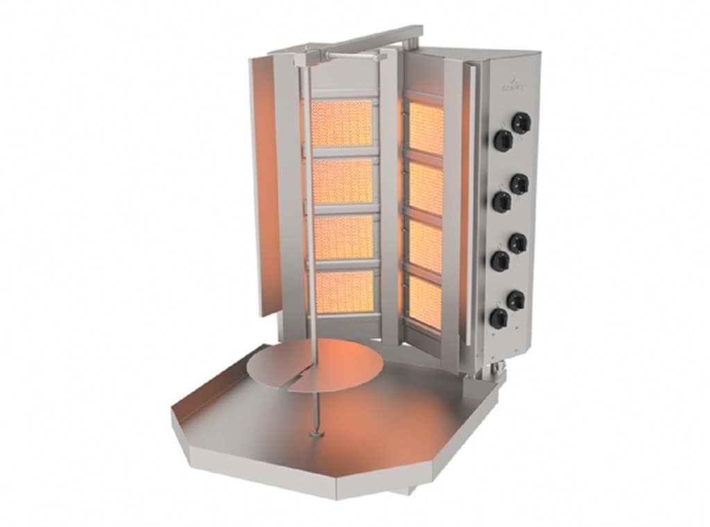 Atalay ADG - 8 S Gazlı Sabit V Tipi Döner Makinesi