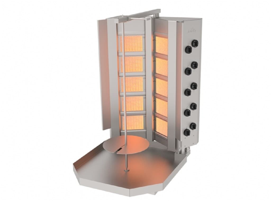 Atalay ADG - 10 S Gazlı Sabit V Tipi Döner Makinesi