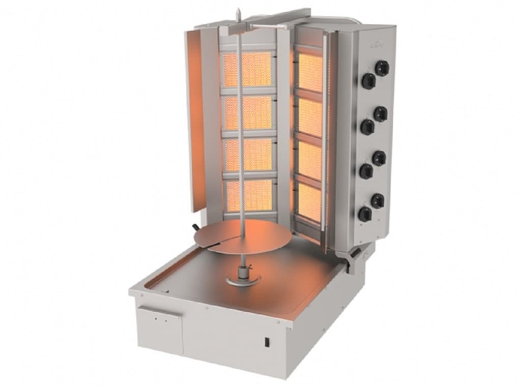 Atalay ADG-8A Gazlı Alttan Motorlu V Tipi Döner Makinesi