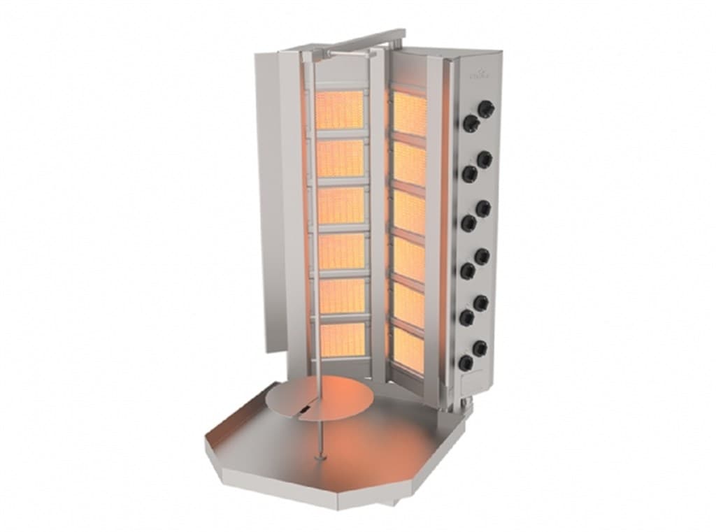 Atalay ADG - 12 S Gazlı Sabit V Tipi Döner Makinesi