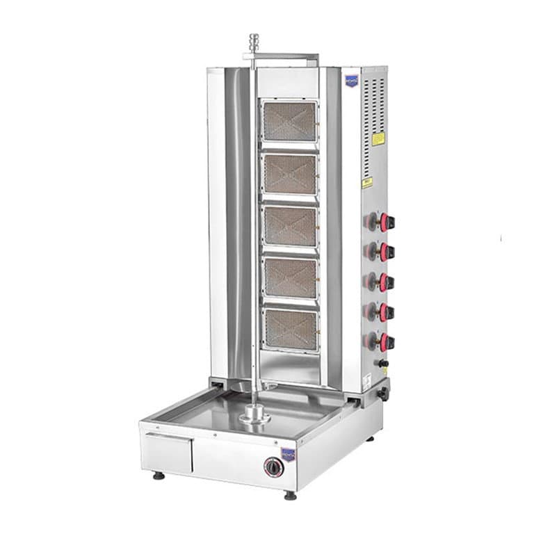 D10(A) 5 Radyanlı Alttan Motorlu Lpg'Li Döner Ocağı