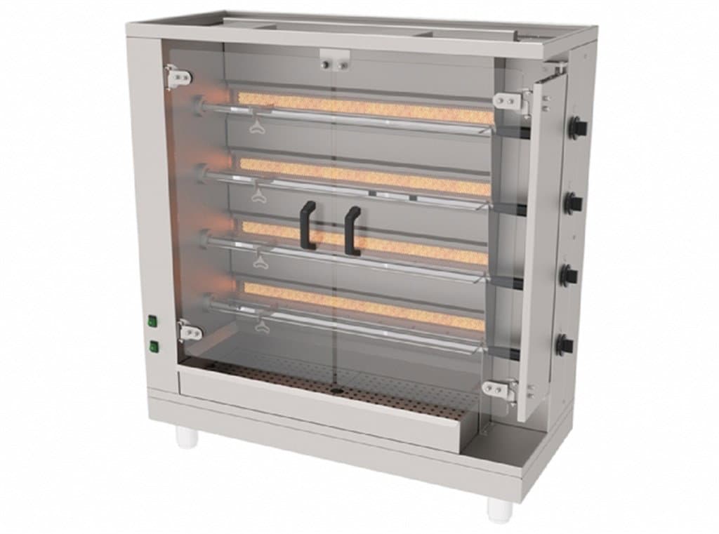 APMG-04 Doğalgazlı Piliç Çevirme Makinesi, 4 Şişli