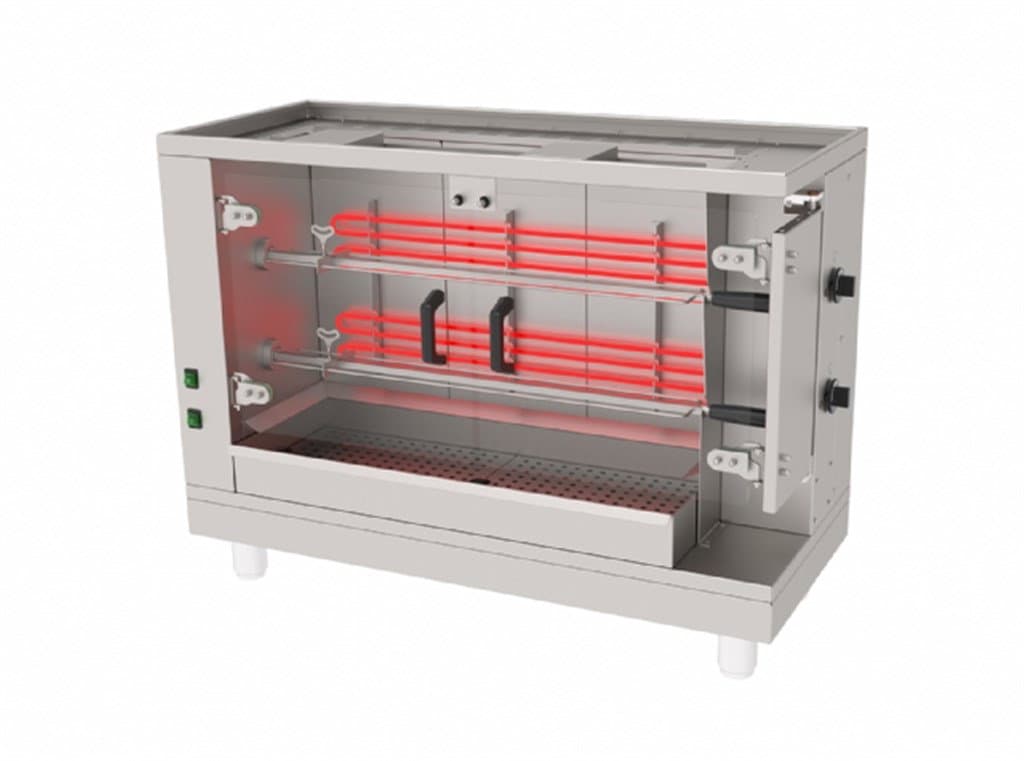 APME-02 Elektrikli Piliç Çevirme Makinesi, 2 Şişli,