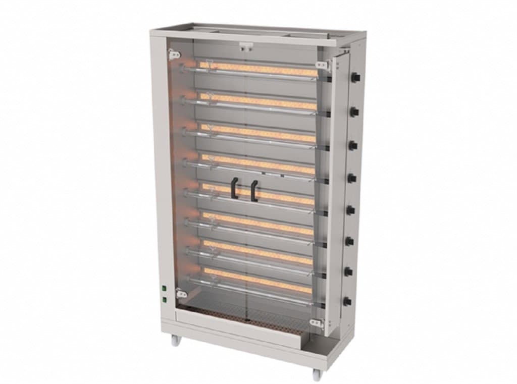 APMG-08 Doğalgazlı Piliç Çevirme Makinesi, 8 Şişli