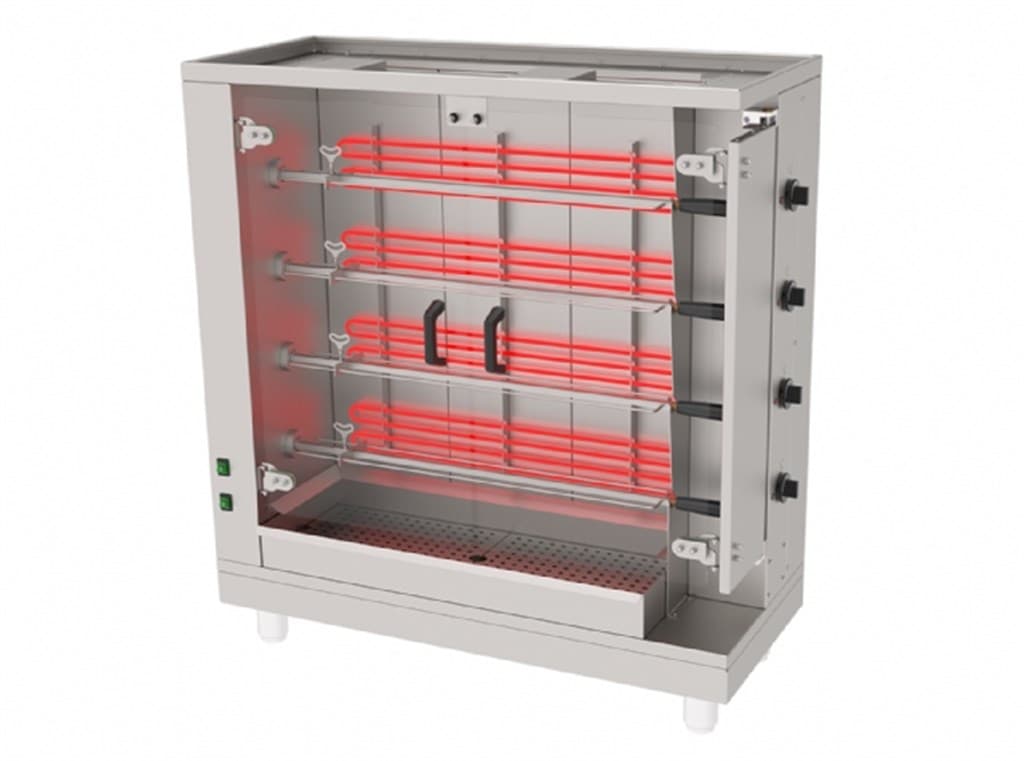 APME-04 Elektrikli Piliç Çevirme Makinesi, 4 Şişli