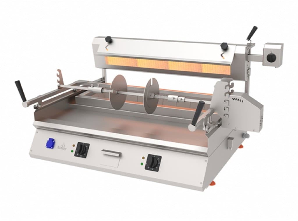 ACAG-02 Elektrikli Yatay Et Pişirme - Cağ Kebabı Makinesi