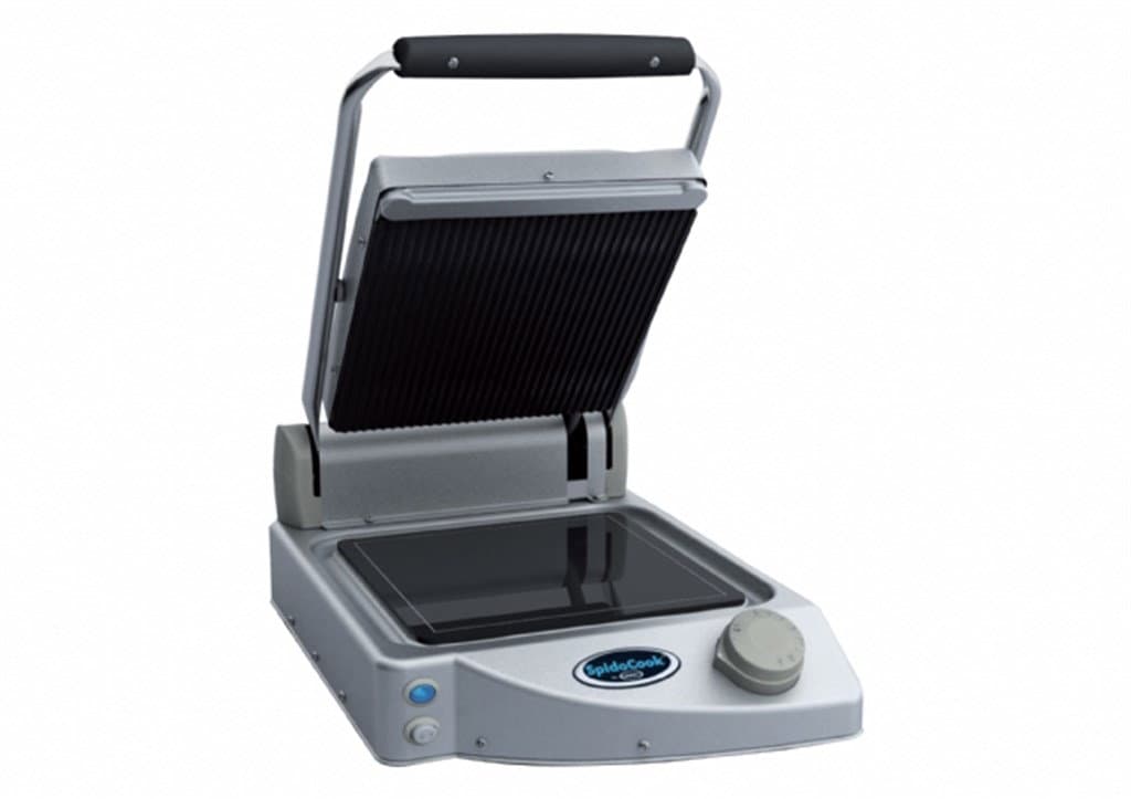 SP 010 PR Tek Taraf Nervürlü Seramik Izgara-Tost Makinesi