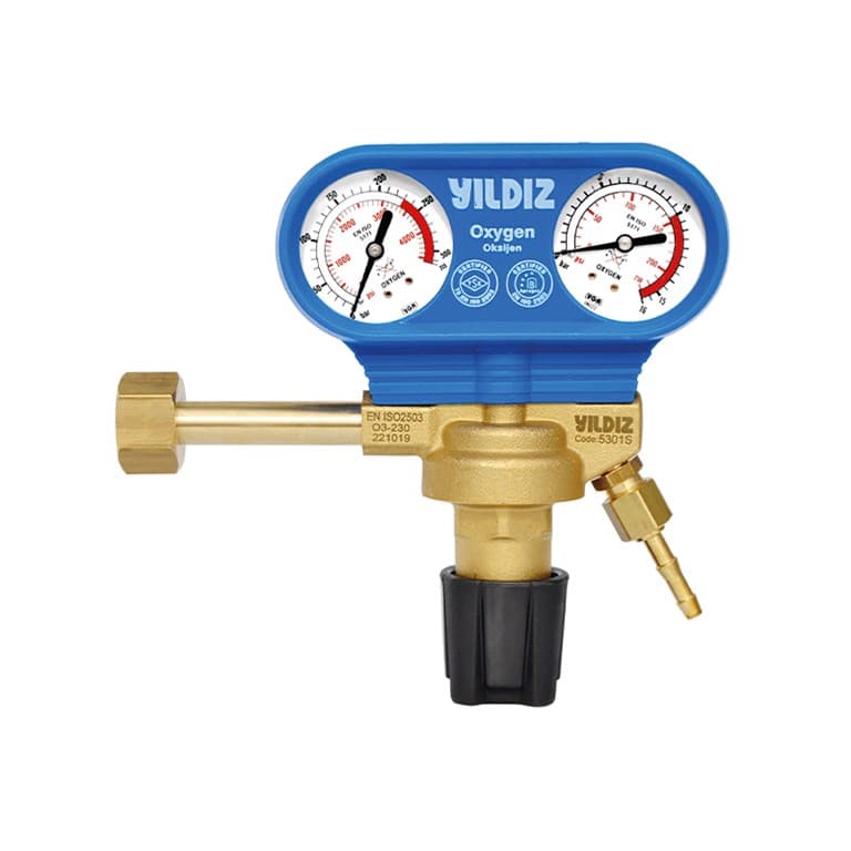 Yıldız 5301S Oksijen Basınç Düşürücü 0-10 bar