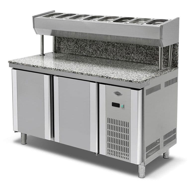 Empero Granitli Pizza Salata 3 Kapılı Buzdolabı