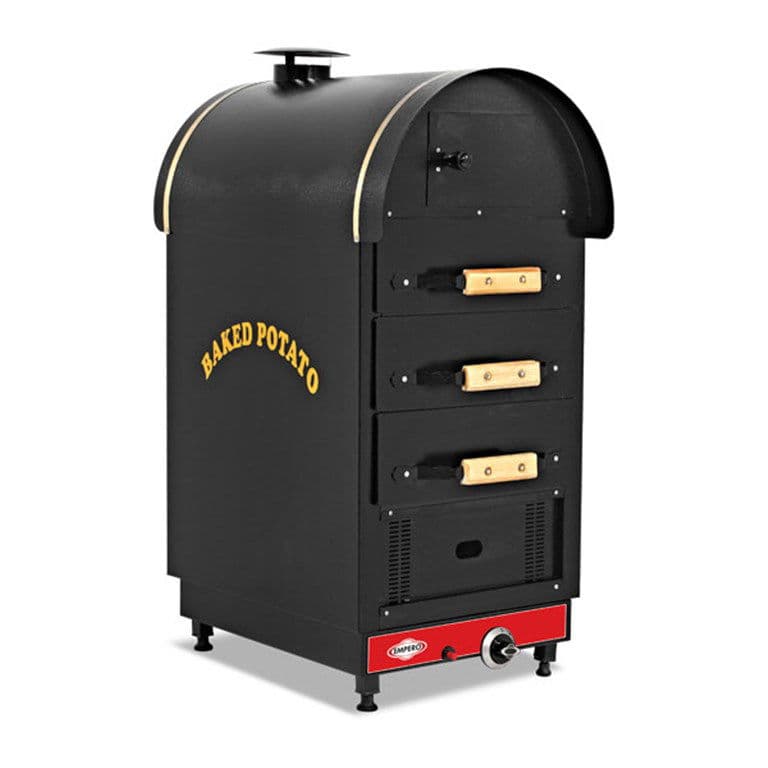 Empero Emp.Kfg.030 Gazlı Kumpir Fırını 3 Çekmeceli