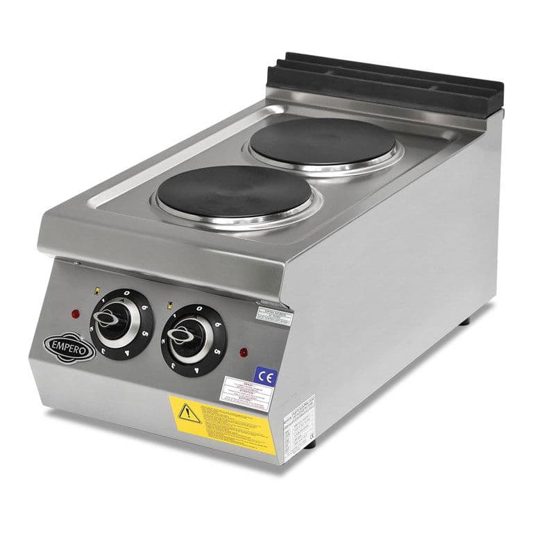 Empero 2 Yuvarlak Pleytli Elektrikli Ocak