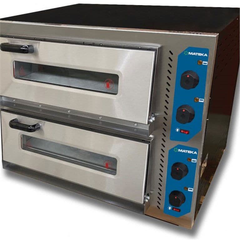 Mateka Pizza Fırını Ø30 Cm X 18-Çiftli
