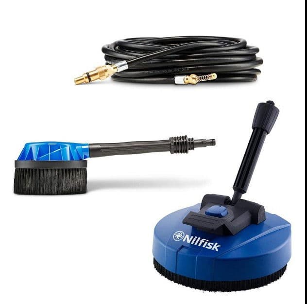 Kanal Açma Aparatı - Zemin Yıkama - Multi Brush Kit