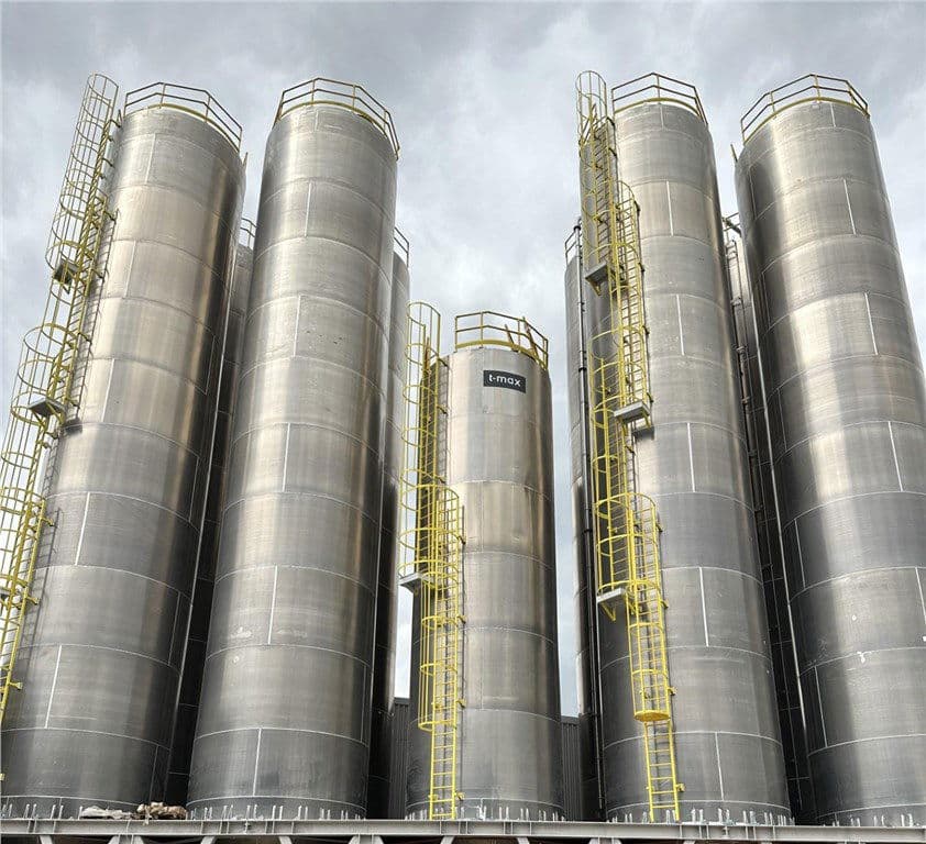 T-MAX Alüminyum Silo 60 m³-Ø3500 mm-H:8500 mm