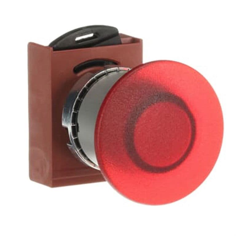 ABB Yaylı Tip Işıklı Mantar Kafa Buton P9MEM4RL