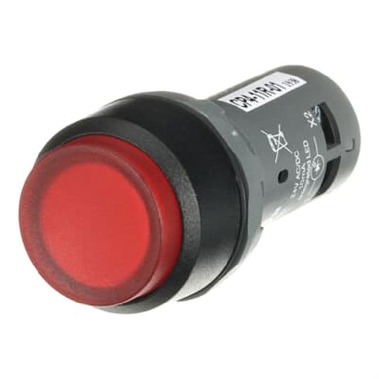 ABB Işıklı Kalıcı Çıkık Kafalı Buton CP4-11Y-10