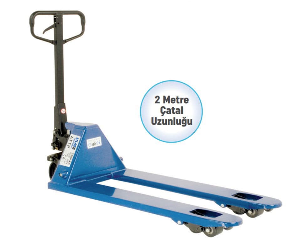 Atlas Pro 1 Ton ATTPU 2 Uzun Transpalet