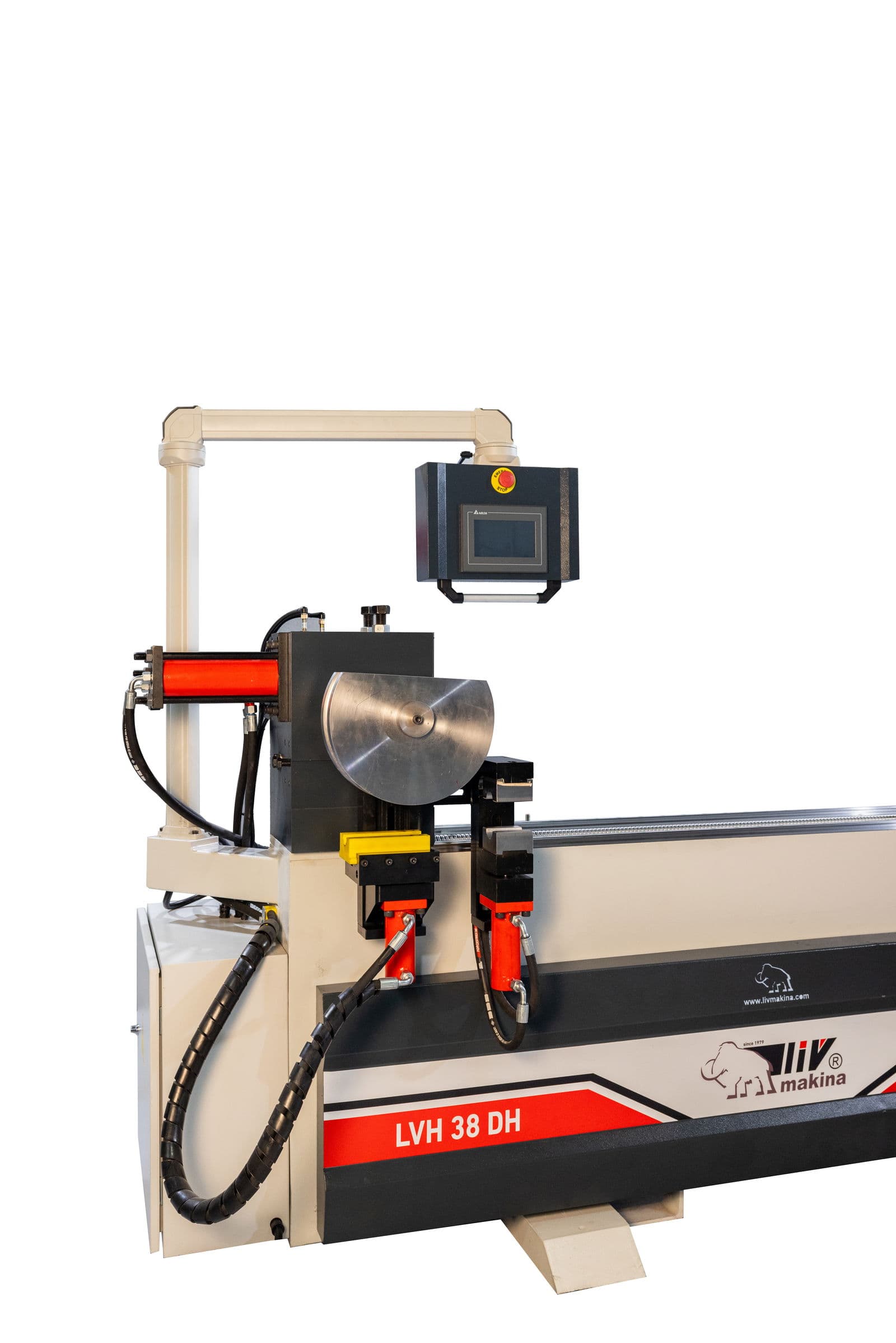 CNC Çift Kafa Boru Profil Kıvırma Makinası (TWIN Double 38 CNC)