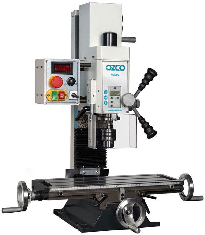 OZCO FM20V Masa Üstü Freze