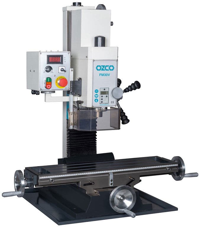 OZCO FM30V Masa Üstü Freze