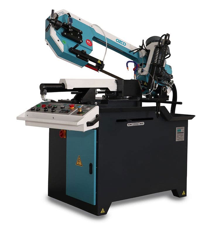 OZCO TS275D Yarı Otomatik Şerit Testere (Açılı Kesim)