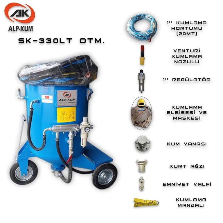 SK-330 LT OTM. SEYYAR KUMLAMA MAKİNESİ
