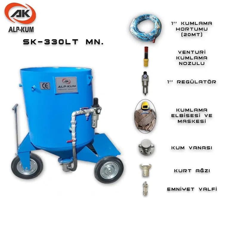 SK-330 LT MANUEL SEYYAR KUMLAMA MAKİNESİ