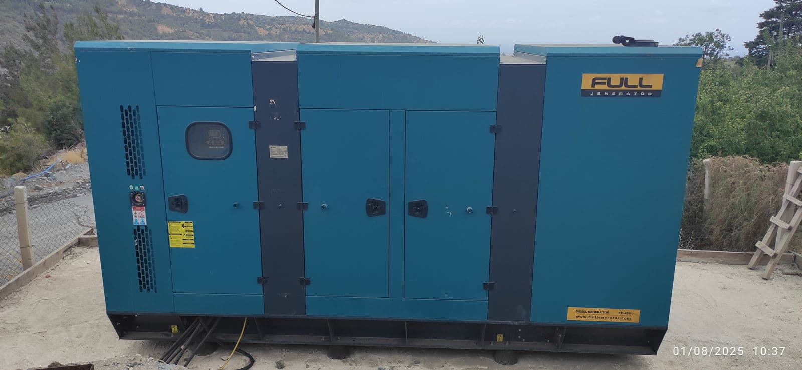 FULL FC-420 OTOMATİK KABİNLİ JENERATÖR