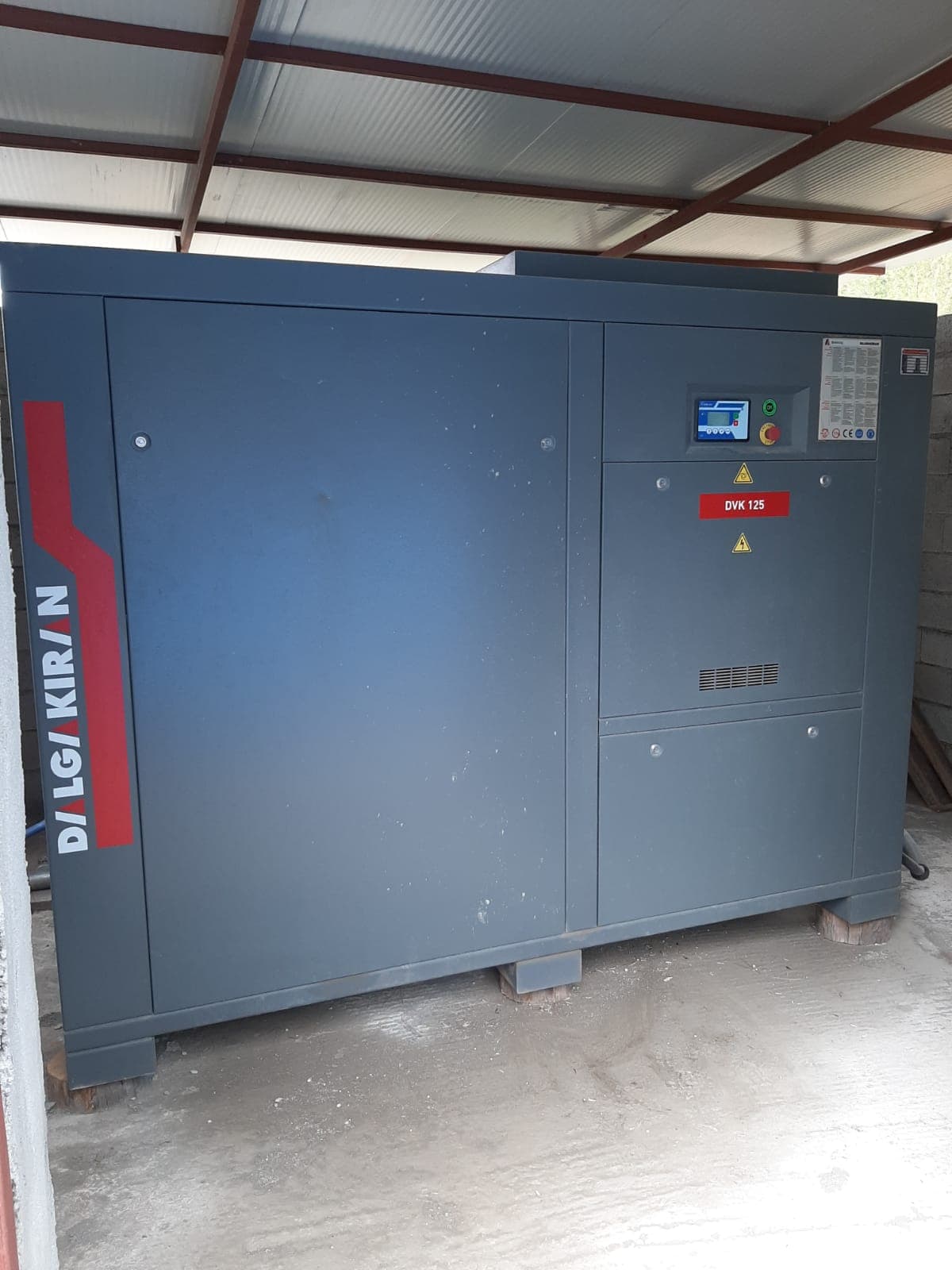 Dalgakıran DVK-125 Kompresör