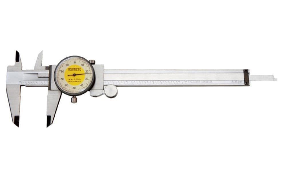 Asimeto 0-300 mm x 0.02 Saatli Kumpas
