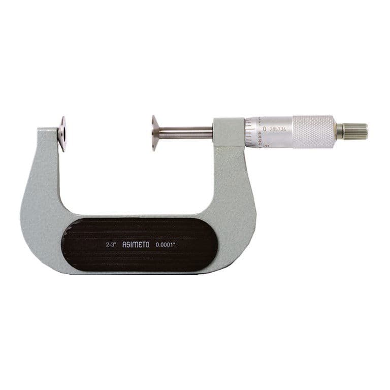 Asimeto 75-100 mm x 0.01 Mekanik Dişli Mikrometre