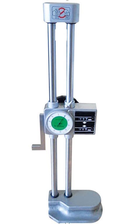 PLD 500 x 0.01 mm Çift Kolon Saatli Yükseklik Mihengiri