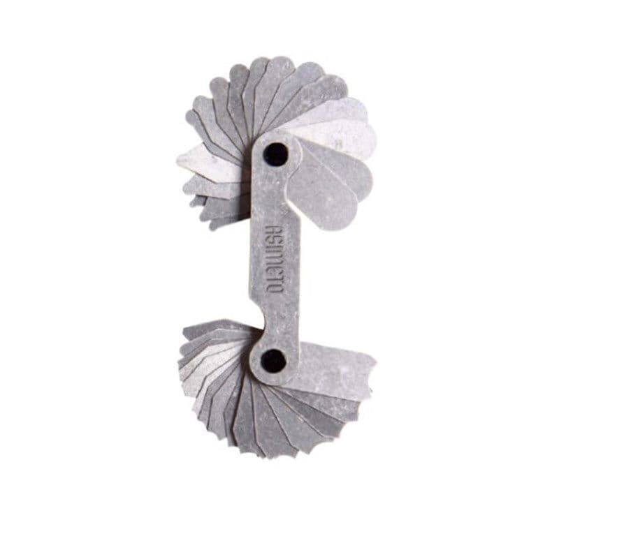 Asimeto 15,5-25 mm Radyus Mastarı