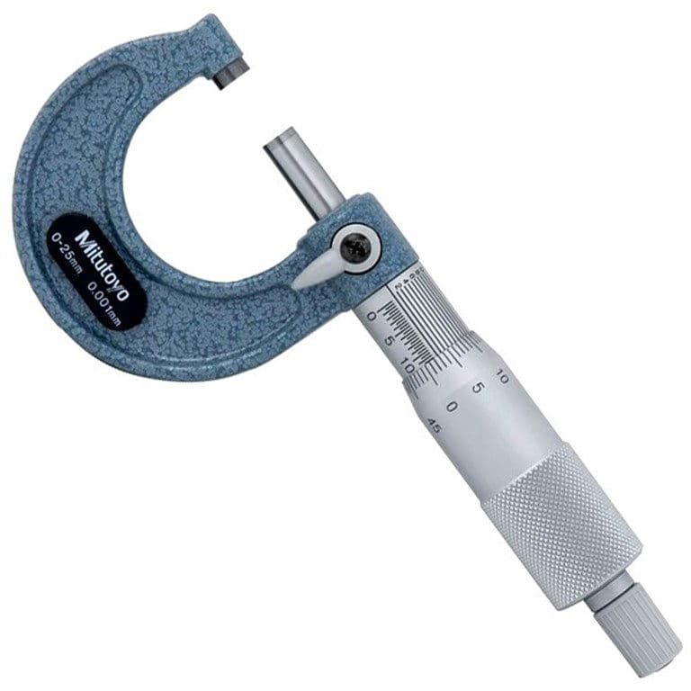 Mitutoyo Mekanik Dış Çap Mikrometresi 75-100mm/0,01mm