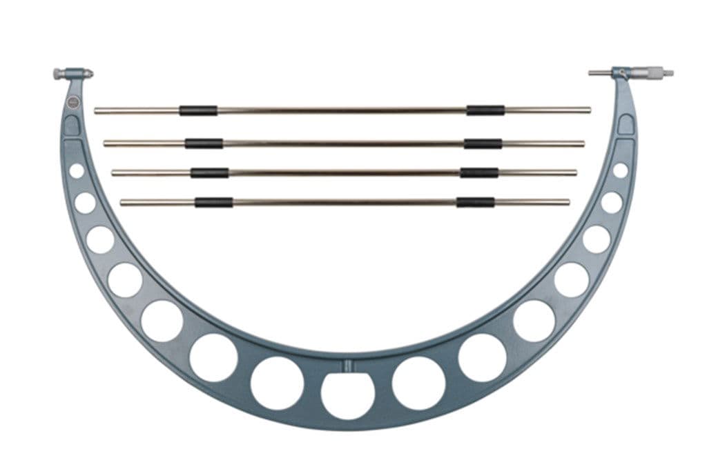 Mitutoyo Değiştirilebilir Uçlu Mikrometre Seti 700-800 mm