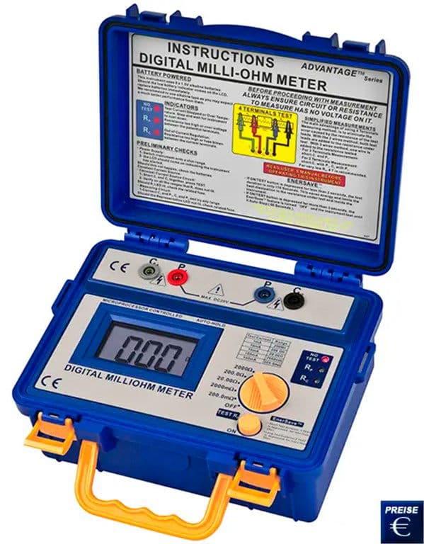 PCE Ohmmetre PCE-MO 2002