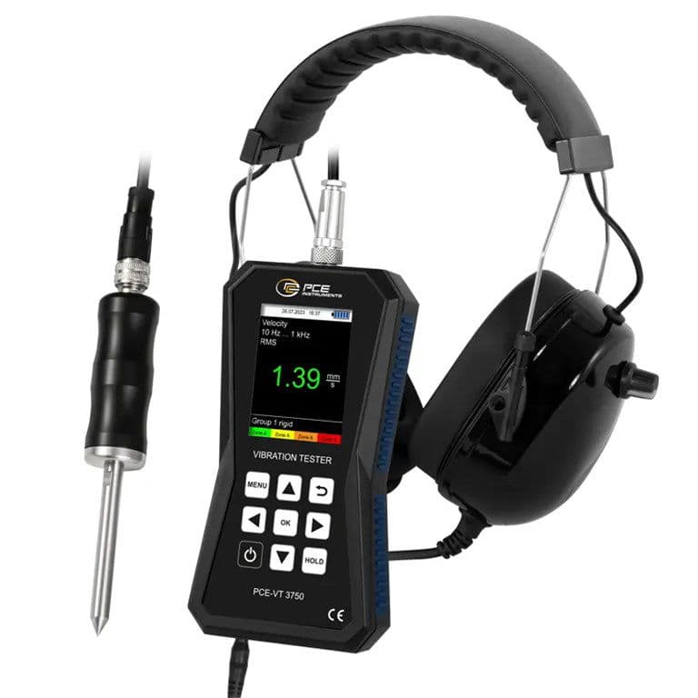 PCE Titreşim Ölçer PCE-VT 3750S