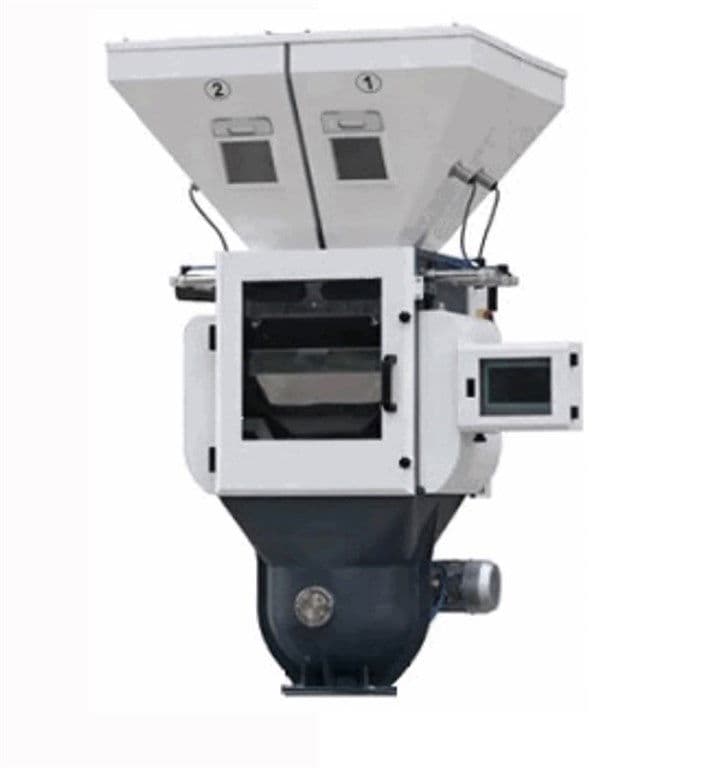 T-MAX 200 kg/h Kapasiteli 4 kompenent Batch Gravimetrik Dozajlama Makinesi