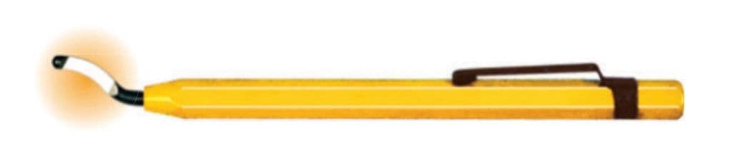 GRAT-EX Metal Gövdeli 1 Bıçaklı Çapak Alma Raspa Seti