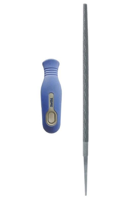 TOME 350 mm 14’’ Yuvarlak Saplı Orta Dişli Eğe