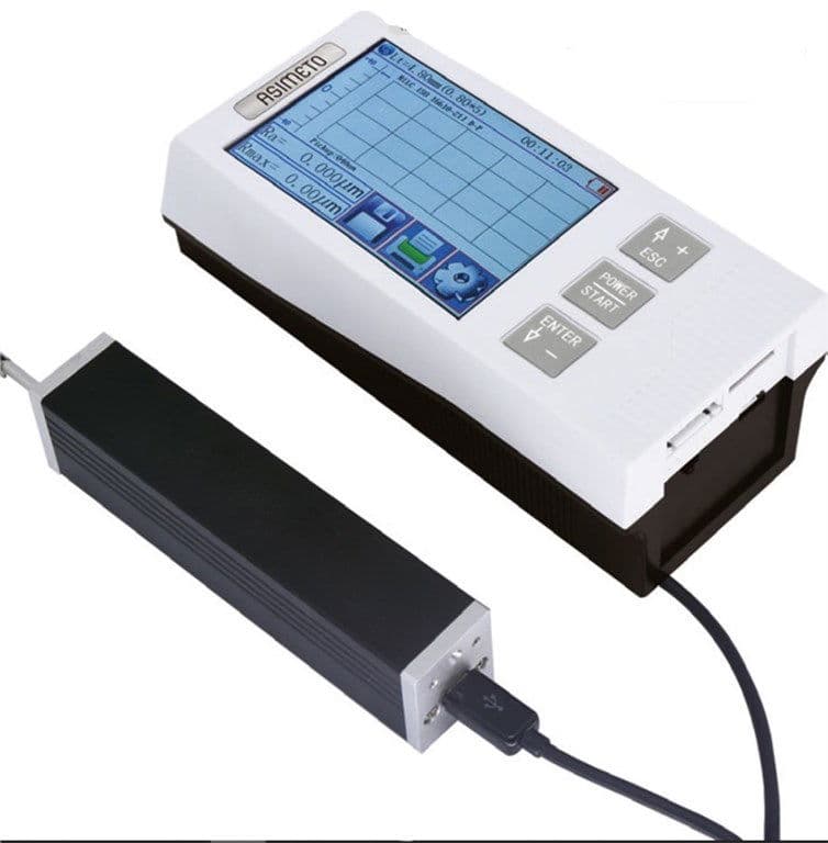 ASİMETO Dijital Yüzey Pürüzlük Ölçme Cihazı (Profilometre)