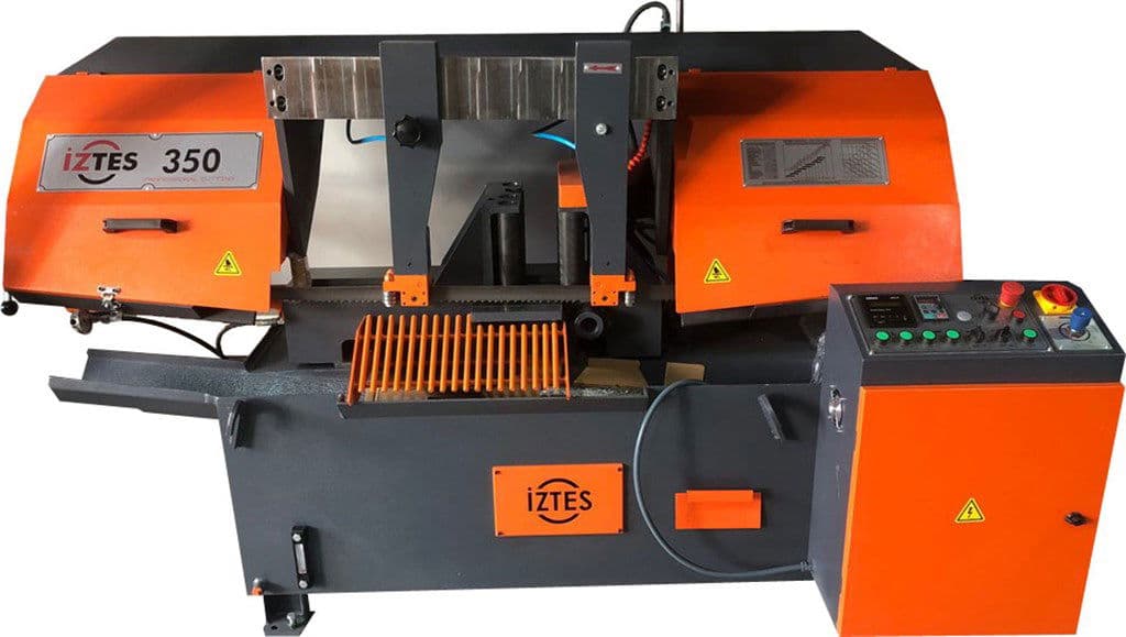 İZTES 350 TAM OTOMATİK ŞERİT TESTERE TEZGAHI