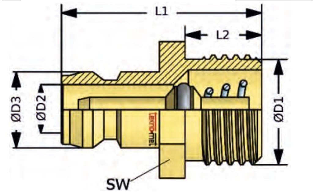 TEKNO-MET T060 EUF 17XL ENDÜSTRİYEL QUİCK KAPLİN