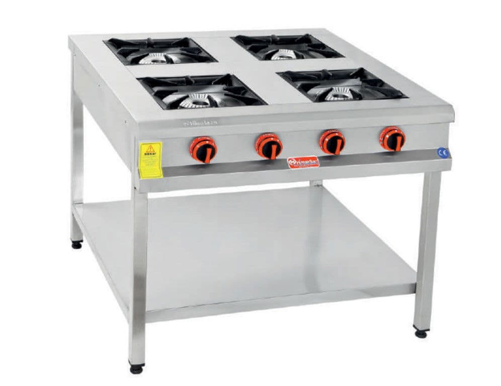 HİMAKSAN TABAN RAFLI GAZLI OCAK HMK-TBOG 880 CE