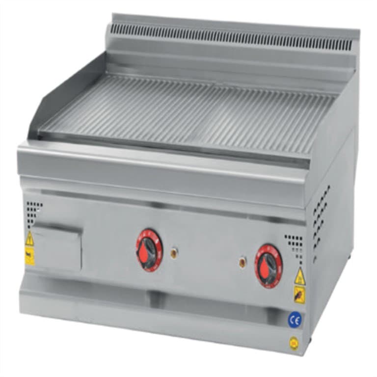 CSA INOX Set Üstü Elektrikli Tam Kanallı Izgara (KROM PLEYT)